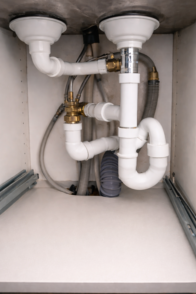 Att byta rör under diskbänken är kanske inte den mest romantiska gesten vid första anblick